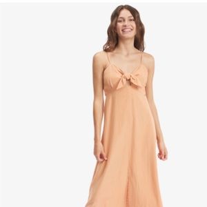 Roxy Bittersweet Strep Midi Dress